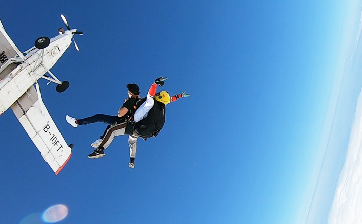 山西太原3500米高空跳伞基地，跳伞多少钱及路线指导参考