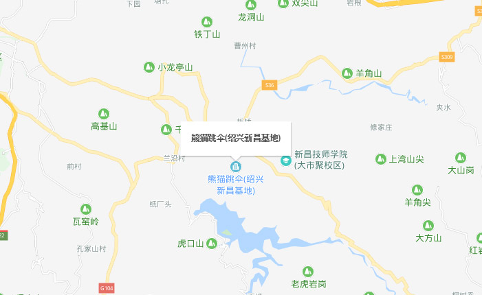 绍兴新昌基地地图